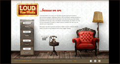 Desktop Screenshot of loudnewmedia.com